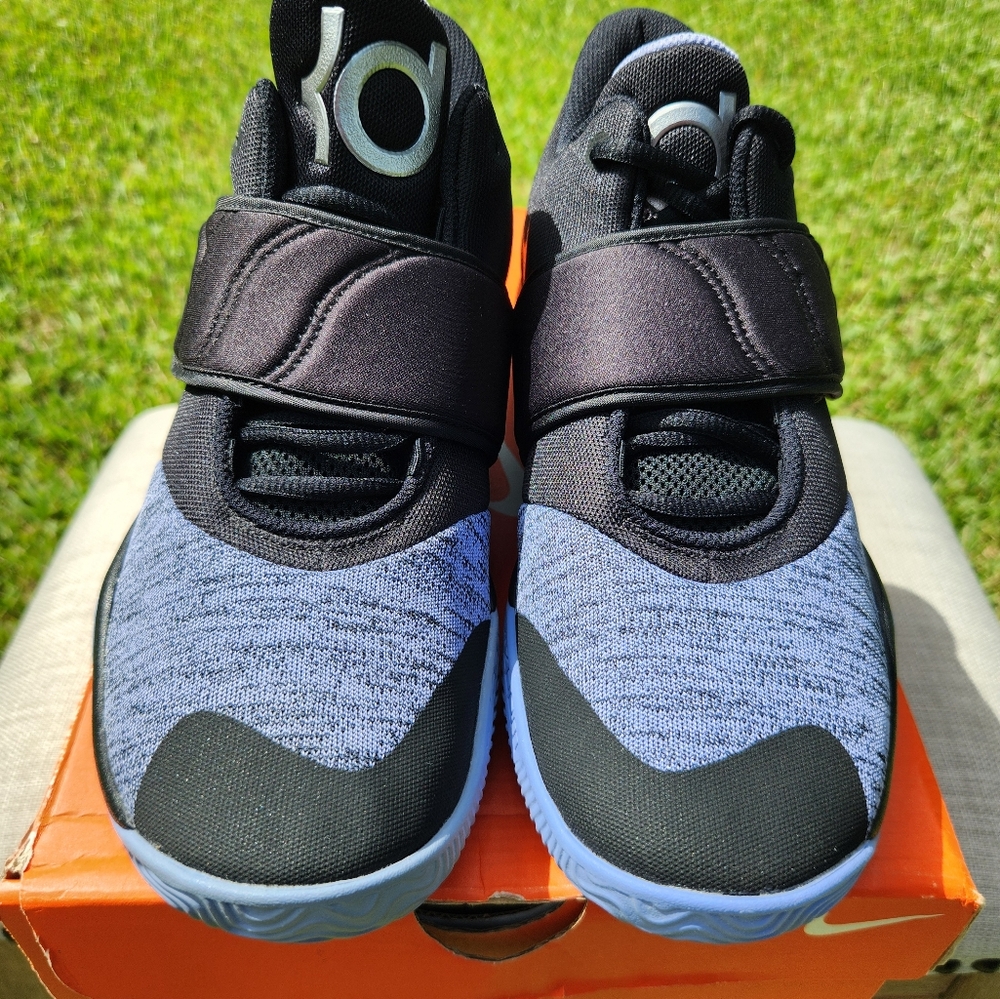 Sz 9 Nike KD Trey 5 VI EP 'Black Metallic Silver AA7070-004 - Picture 6 of 10